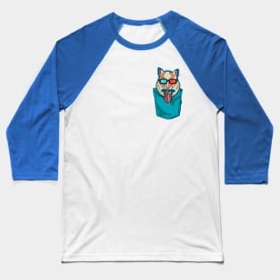 Hamster in My Pocket: Movie Night Delight Baseball T-Shirt